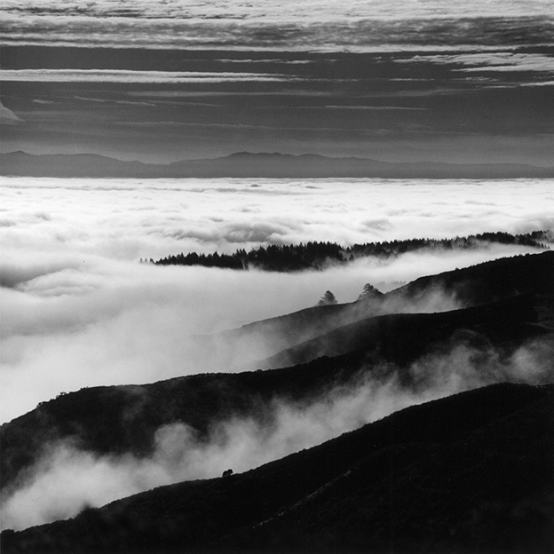 Montara Mountain in the Morning Fog by Robert Buelteman