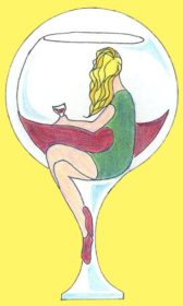 Girl in a Bar at LymeAid 2021