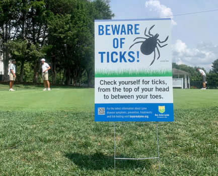 American Junior Golf Association AJGA tick bite prevention
