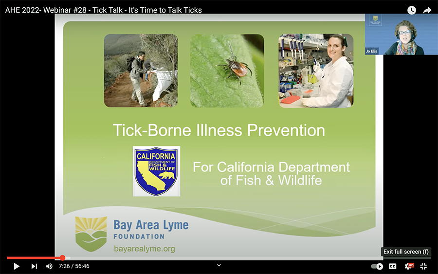 Tick-Bite Prevention Education Webinar