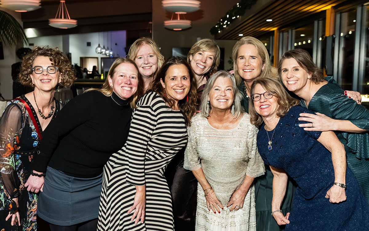 Bay Area Lyme team at our holiday party in 2024